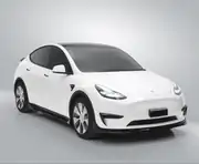 Tesla Model Y 2020+ Performans Aero Body Kit (Piano Black) 3