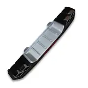 Honda Civic FC5 Sedan Kare Çıkışlı Arka Tampon Difüzörü Gümüş 1