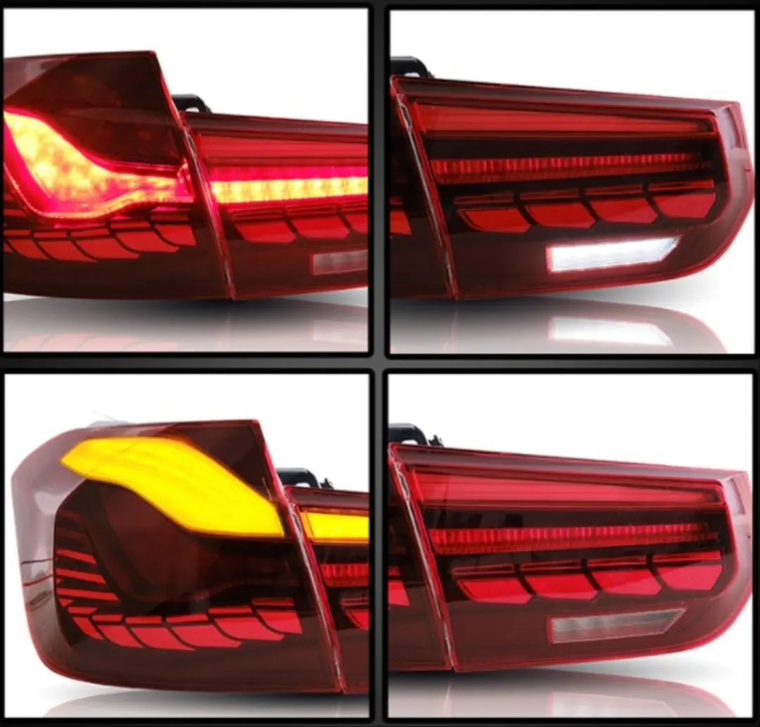 BMW F30 Dragon Kayar LED Stop - Kırmızı 6