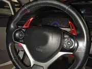 Honda Civic FB7 F1 Vites Paddle Shift Uzatma Seti Kırmızı 5