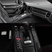Porsche Panamera 970 2010-2016 Komple Gerçek Karbon Fiber İç Trim Seti 4