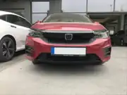 Honda City 2020+ Ön Tampon Alt Çıta Seti Piano Black 1