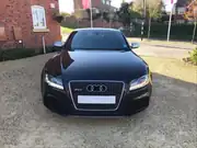 Audi A5 8T RS5 Petek Panjur Krom Çerçeveli Piano Black 3