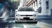 Volkswagen Golf 7 (13-17) için 7.5 Çift J LED'li Far Seti 2