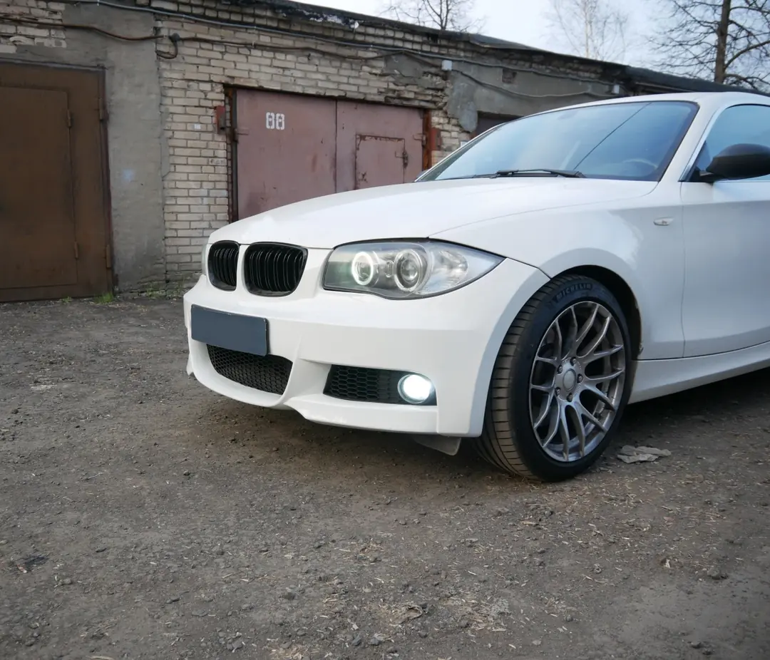 BMW 1 Serisi E87 M-Tech Ön Tampon ve Panjur Seti - Sis Dahil 6