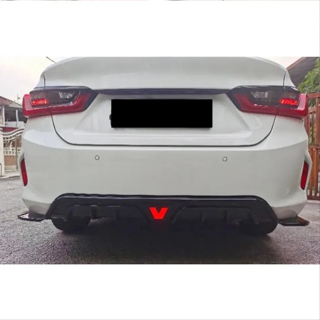 Honda City GN V2 LED Fren Lambalı Arka Difüzör