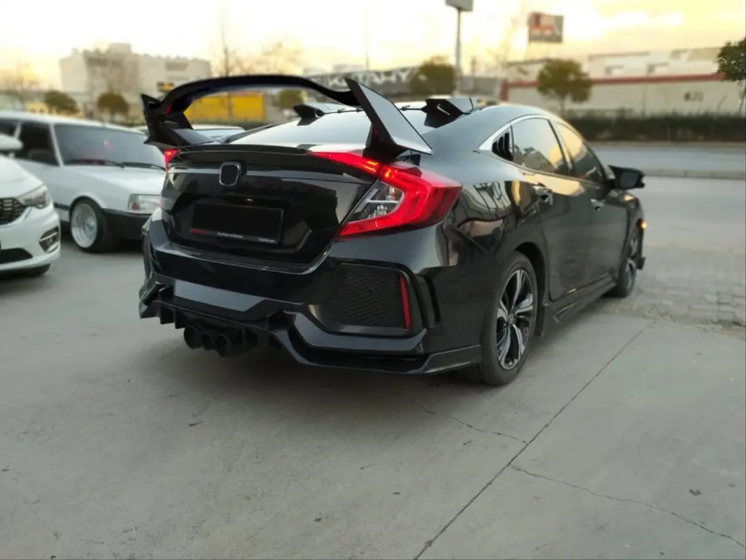 Honda Civic FC5 Sedan Type R GT Kanat Spoyler (Boyasız) 6