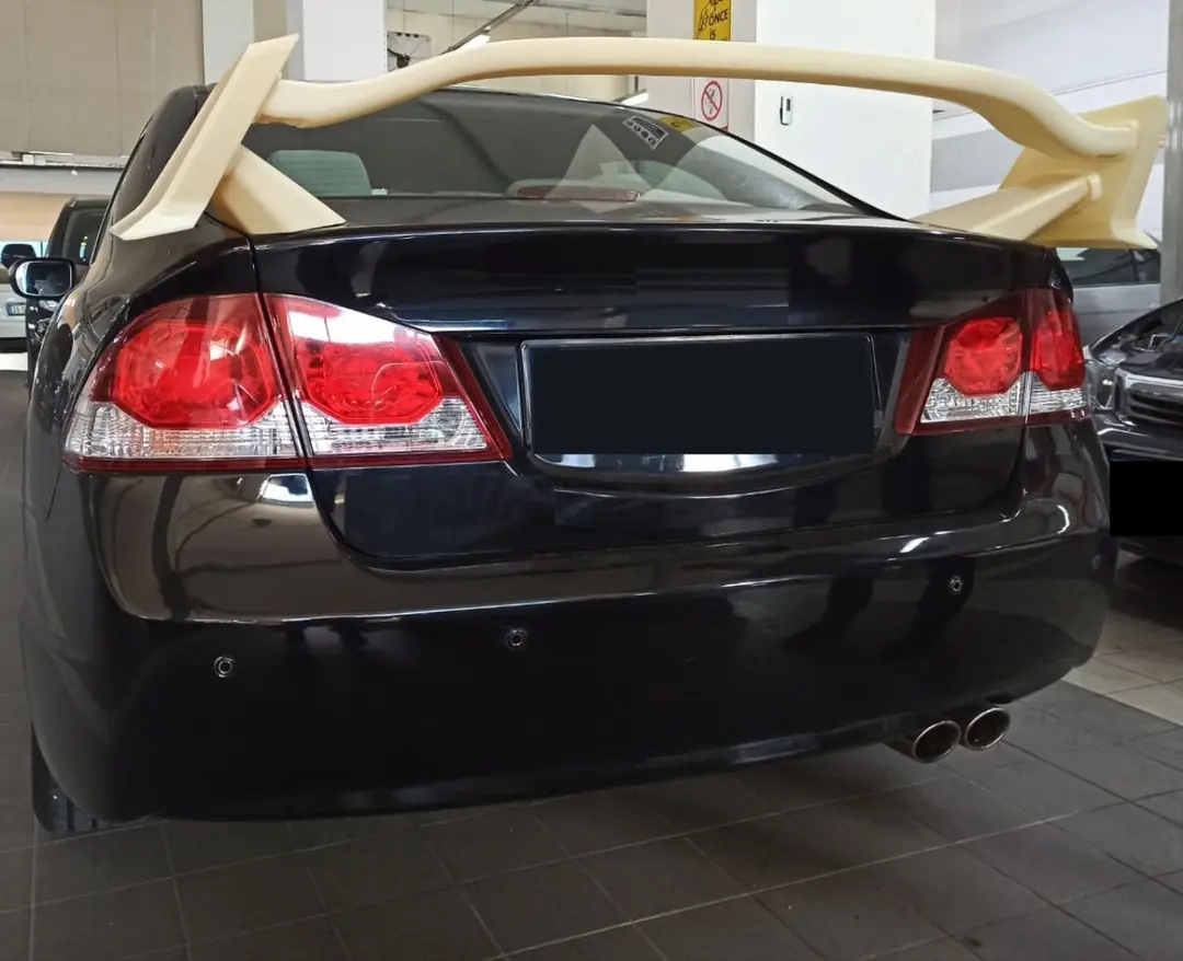 Honda Civic FD6 Type-R Bagaj Spoiler (Boyasız) 4