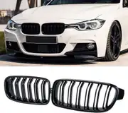 BMW 3 Serisi F30 M3 Görünüm Panjur (Böbrek) Piano Black (2012-2018) 6
