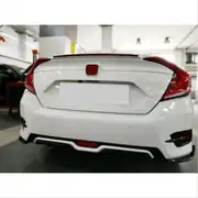 Honda Civic FC5 2016-2021 V Gerçek Karbon Fiber Arka Difüzör 2
