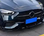 Mercedes W206 C Serisi BRS Ön Lip Eklentisi Piano Black (AMG Paket İçin) 3