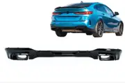 BMW F44 2 Serisi 2.35 Difüzör ve Egzoz Seti (M Tampon) - Piano Black 2