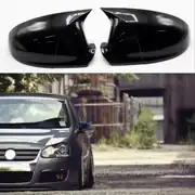 VW Golf 5/Jetta/Passat Uyumlu Ayna Kapağı Seti Piano Black 3