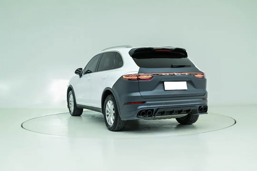 Porsche Cayenne (11-14) için 2019+ Full Arka Facelift/Dönüşüm Kit 4