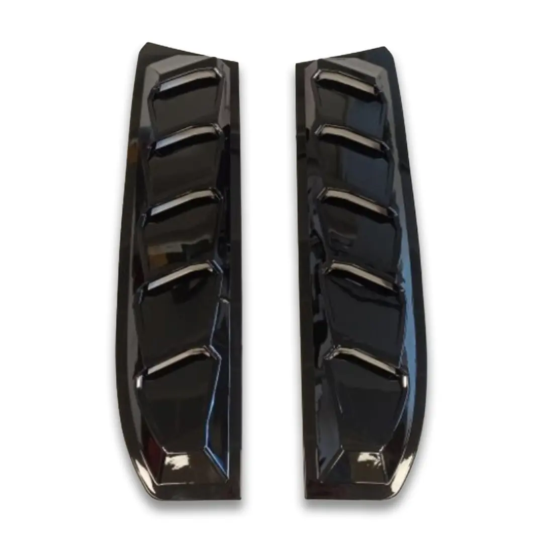 Honda Civic FC5 Arka Cam Üstü Spoiler Seti Piano Black (2 Parça)
