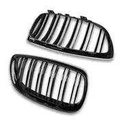 BMW 3 Serisi E92 Çift Çizgi M3 Panjur/Böbrek- Piano Black (2006-2009) 3