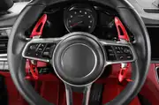 Porsche Panamera/Macan/Cayenne/718/911 Serisi Kırmızı Alüminyum F1 Vites Kulaçık Seti 4