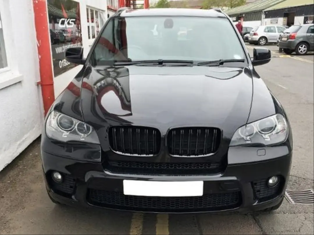 BMW X5/X6 E70 Çift Çizgi M Panjur/Böbrek-Piano Black (2008-2014) 6