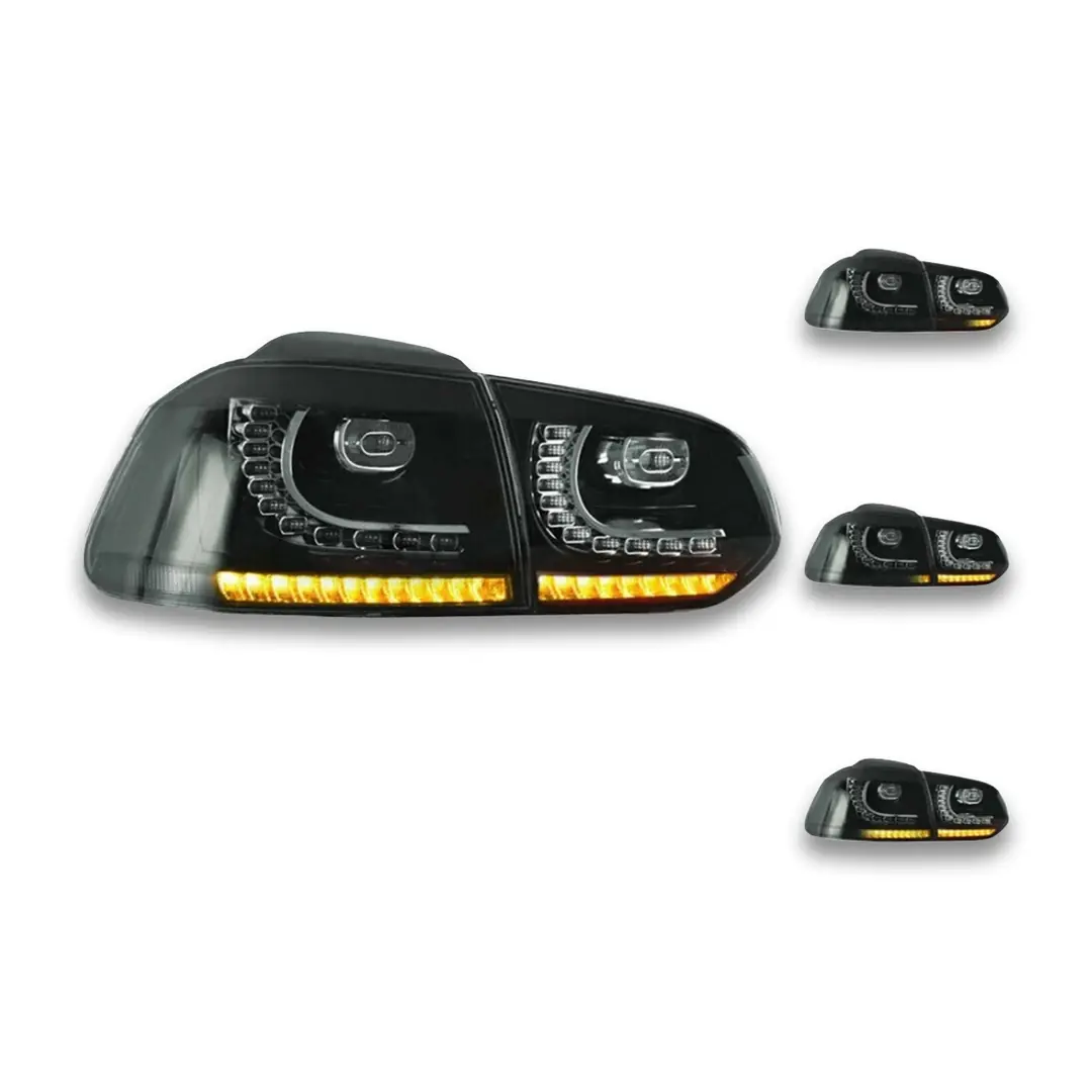 Volkswagen Golf 6 2008-2013 R20 LED Stop Seti (Füme)