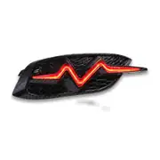 FC5 RİTİM DİZAYN ARKA SİS LED KIRMIZI PİANO BLACK 2