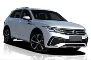 Volkswagen Tiguan 2016-2020 Makyajsız Kasa R-Line Dönüşüm Ön Tampon ve Panjur Seti 2