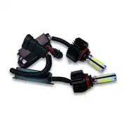 H11 COB LED Xenon Far / Sis Ampul Seti (Fanlı - 6500K) 3