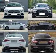 Mercedes A-Serisi Sedan V177 (18+) A45 AMG Full Body Kit Seti 2