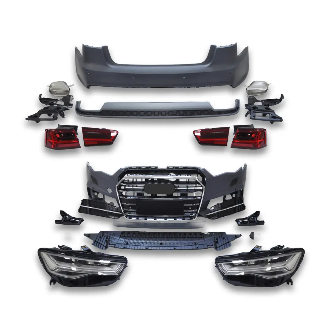 Audi A6 C7 Facelift S6 Body Kit Dönüşüm Seti (2011-2014 için)