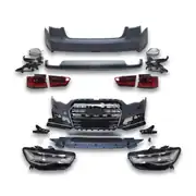 Audi A6 C7 Facelift S6 Body Kit Dönüşüm Seti (2011-2014 için) 1