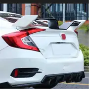 Honda Civic FC5 2016-2021 M Piano Black Bagaj Spoyleri 1