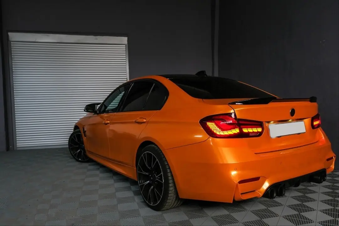 BMW 3 Serisi F30 M4 Spoiler - Piano Black (2012-2018) 5