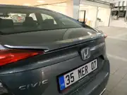 Honda Civic FC5 2016-2021 Si Boyasız Bagaj Spoyleri 4