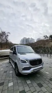 Mercedes Sprinter W907 Maybach Ön Tampon ve Panjur Seti 4