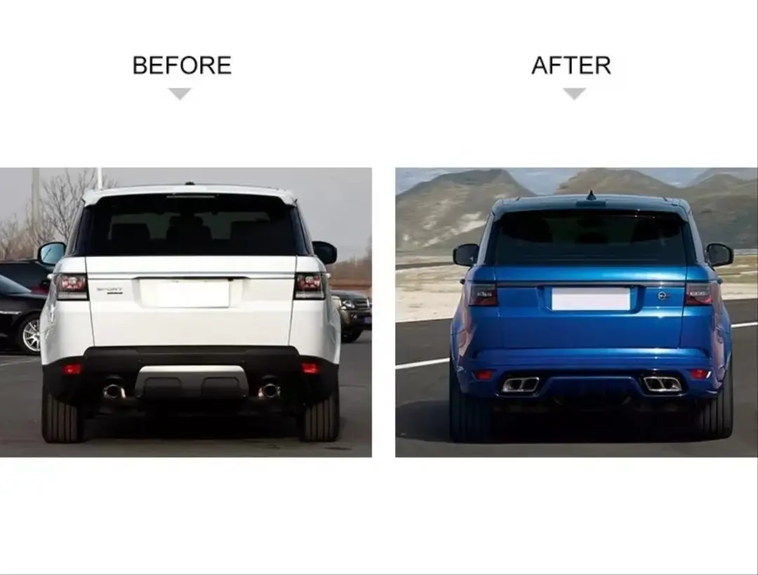 Range Rover Sport L494 Makyajlı (18-22) SVR Full Body Kit Seti 4