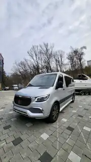 Mercedes Sprinter W907 Maybach Ön Tampon ve Panjur Seti 3