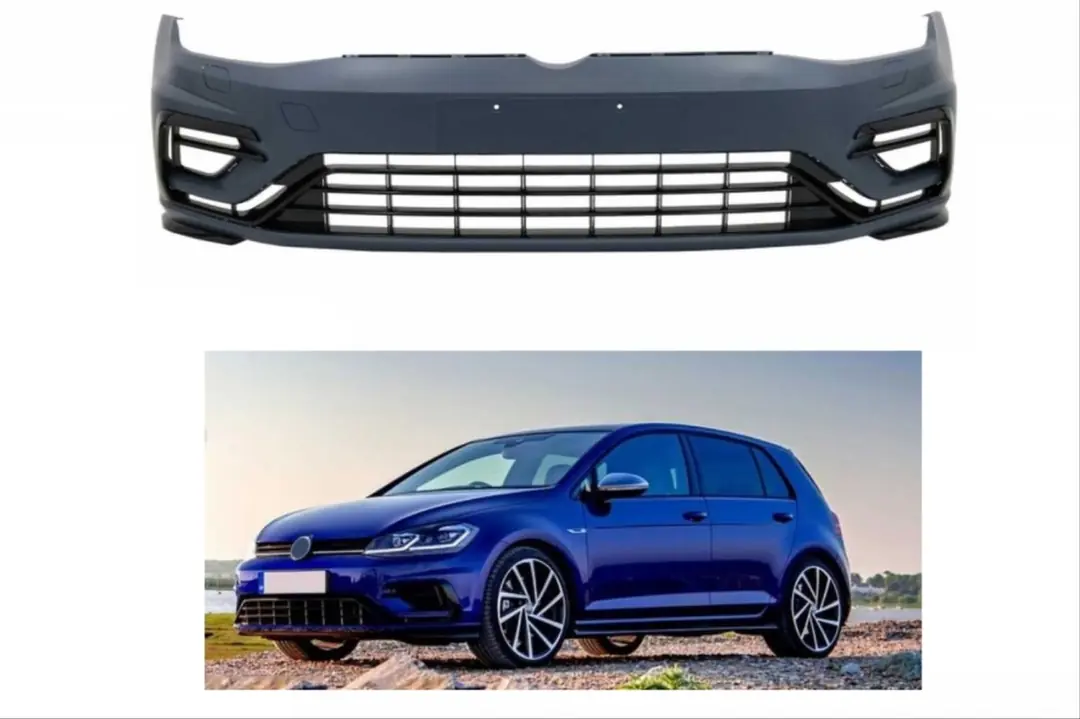 VW Golf 7.5 (17-20) R Ön Tampon ve Panjur Seti 4