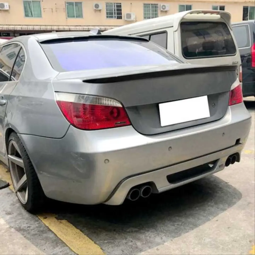 BMW 5 Serisi E60 Bagaj Spoiler - Piano Black (2005-2010) 5