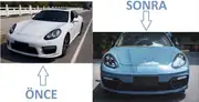 Porsche Panamera 970.2 (14-16) için 971 GTS Kasa Dönüşüm Kiti 4