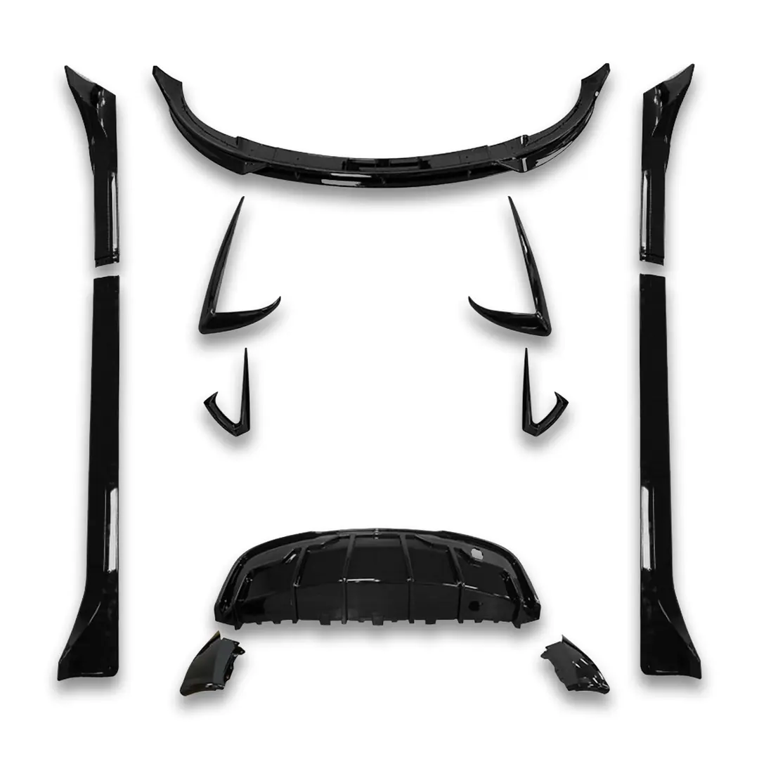 Tesla Model Y 2020+ Performans Aero Body Kit (Piano Black)