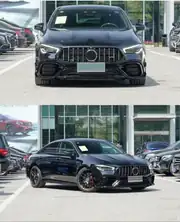 Mercedes CLA W118 CLA45 AMG Ön Tampon ve Panjur Seti 4