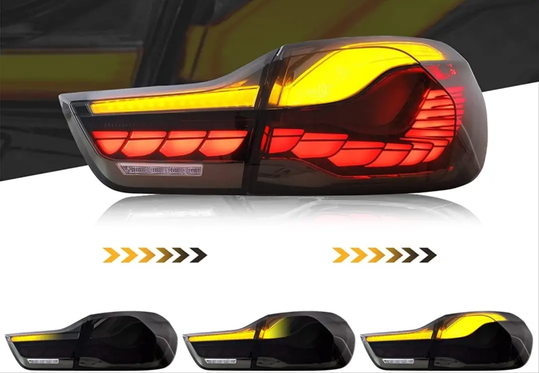 BMW 4 Serisi F32/F36 Dragon LED Stop - Smoke 6