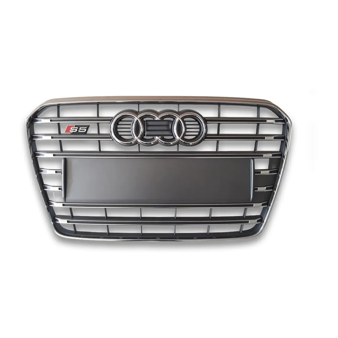 Audi A5 8T 2012-2016 Makyajlı Kasa S5 Gri Ön Panjur
