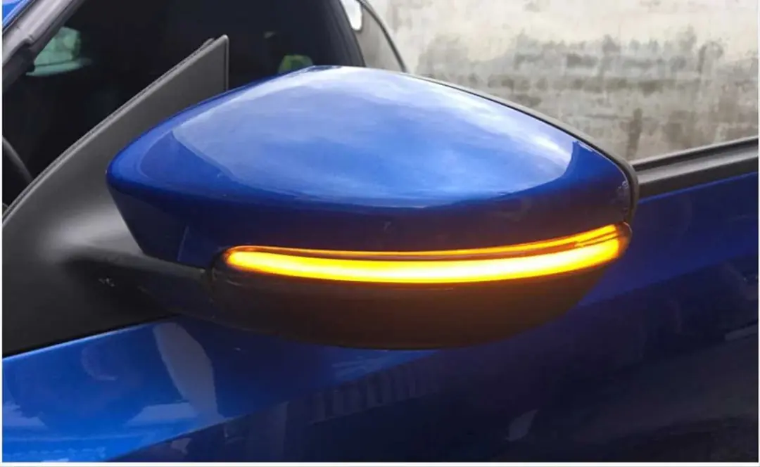 VW/Audi Passat Jetta A4 A5 A6 Uyumlu Kayar LED Ayna Sinyali 5