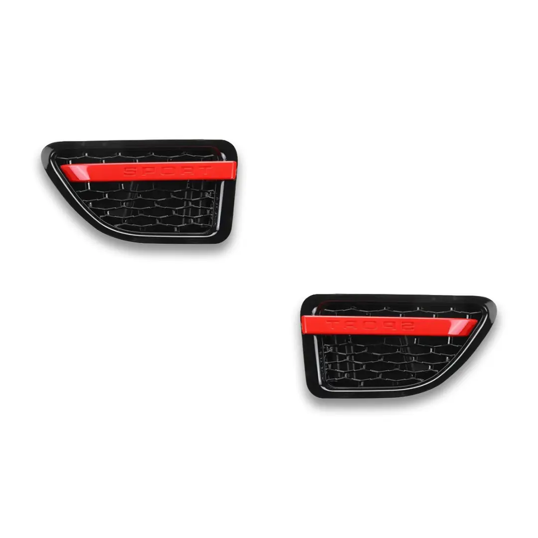 Range Rover Sport L320 Facelift Çamurluk Izgarası Kırmızı Siyah