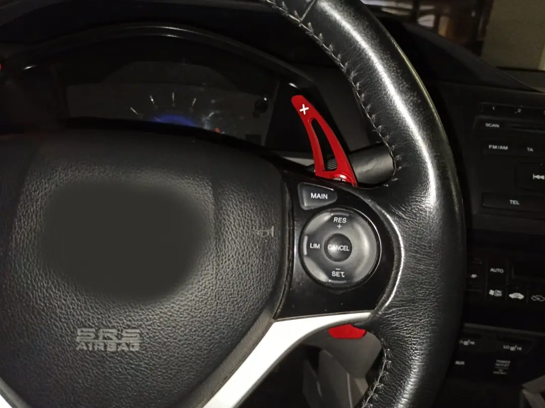 Honda Civic FB7 F1 Vites Paddle Shift Uzatma Seti Kırmızı 4