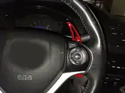 Honda Civic FB7 F1 Vites Paddle Shift Uzatma Seti Kırmızı 4