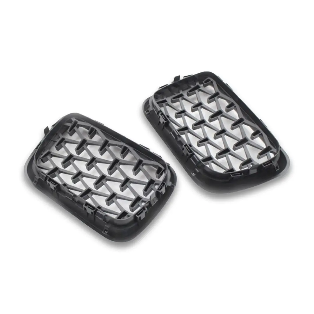 BMW 3 Serisi E36 Diamond Panjur (Böbrek) Piano Black Çerçeve (1997-1999) 4