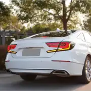 Honda Accord CV Omurga Dinamik Sinyalli Füme LED Stop Takımı 4