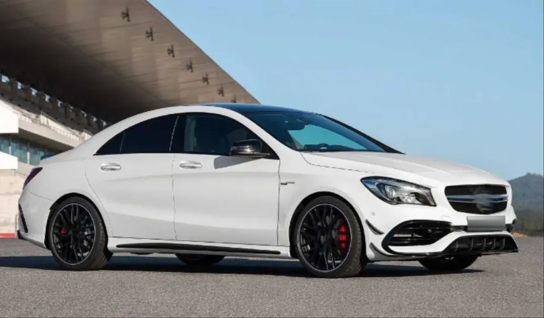 Mercedes-Benz CLA Serisi C117 CLA 45 Ön Tampon ve Twin-Blade Panjur Seti 6