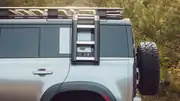Land Rover Defender (90/110) Yan Tavan Merdiveni Mat Siyah 3